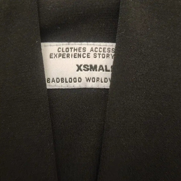 [BUNJANG] Badblood Ego Crop Cardigan XS Black / 배드블러드 에고 크롭 가디건 XS 블랙