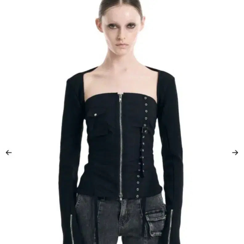 [BUNJANG] Bohemian Seoul Biker Bolero / 보헤미안서울 바이커 볼레로