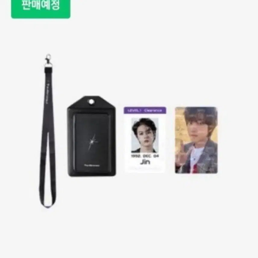 [SOLD OUT] 방탄소년단 진 디애스트로넛 사원증 + 포토카드