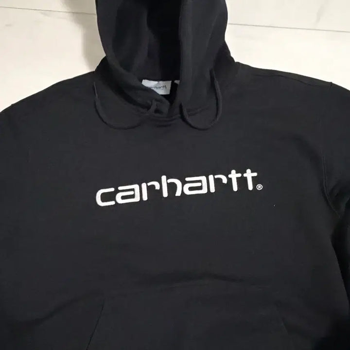 [BUNJANG] Carhartt Hooded Sweatshirt Black S / 칼하트 후드티 블랙 S