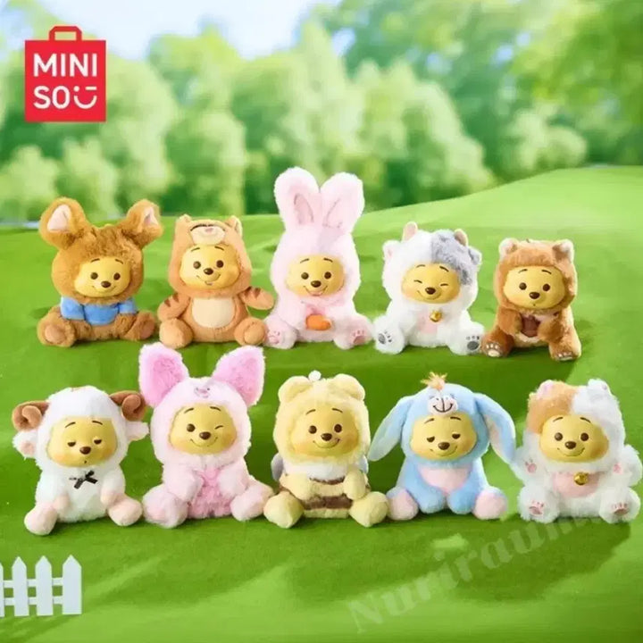 [BUNJANG] Disney Winnie the Pooh Miniso Blind Box Keyring / 디즈니 곰돌이푸 미니소 블라인드 박스 키링 (정품)