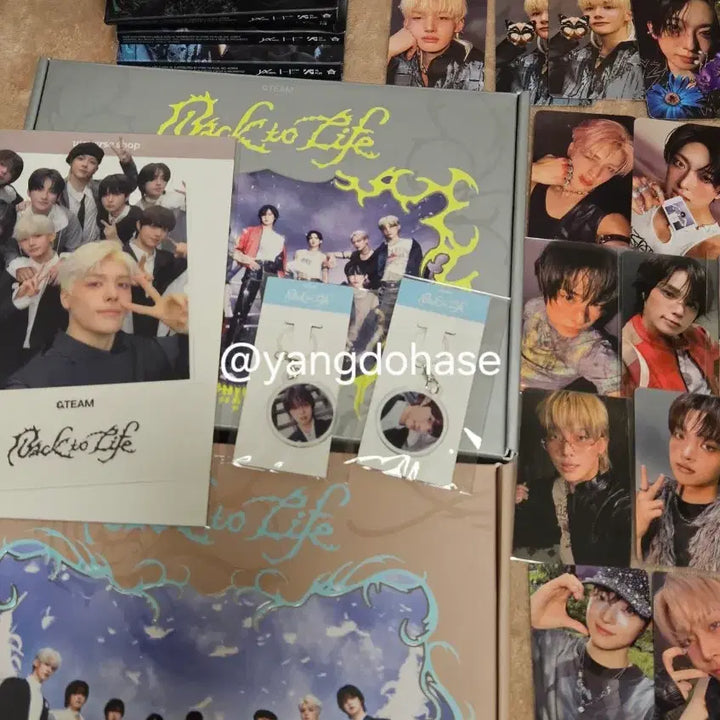 [SOLD OUT] Back to Life 앨범 포토카드 위버스 특전 앤팀 백투라이프 포카