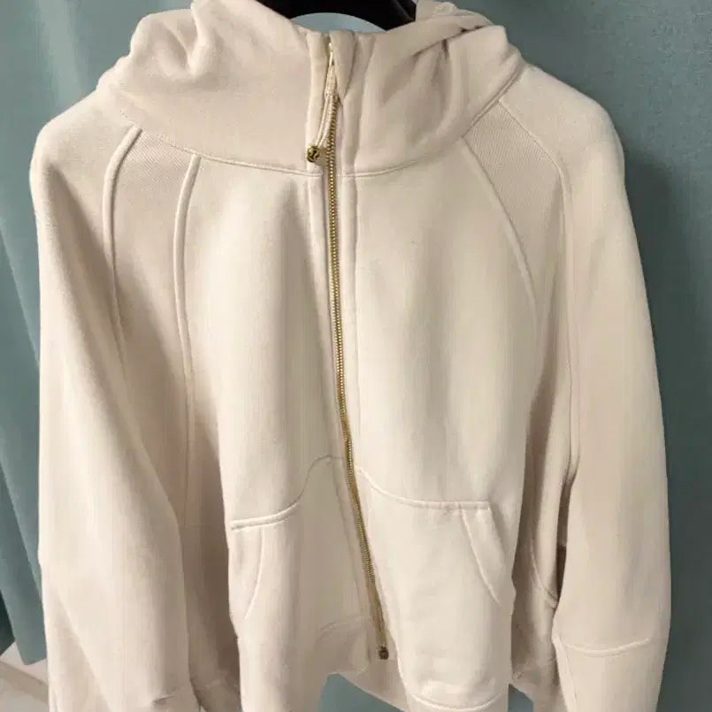 [SOLD OUT] 룰루레몬 스쿠바 후드 집업 아이보리 색상