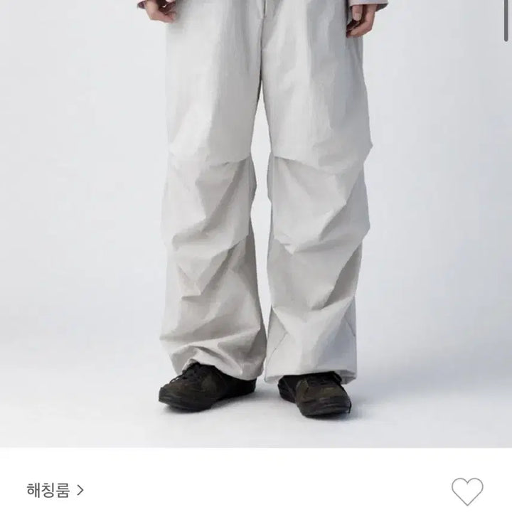[SOLD OUT] [2] 해칭룸 스노우 오버 팬츠 라이트 그레이