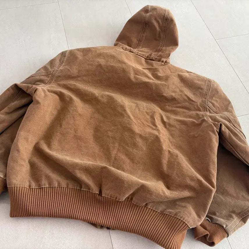 [BUNJANG] Carhartt J130 211 Vintage Active Sandstone Brown Jacket / [XL] j130 211 칼하트 빈티지 엑티브 샌드스톤 브라운