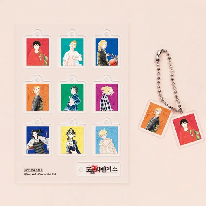 [BUNJANG] Tokyo Revengers DIY Acrylic Keyring - Aladdin POB Mikey Draken Baji / 도쿄 리벤저스 DIY 아크릴 키링 알라딘 특전 도리벤 마이키 드라켄 바지
