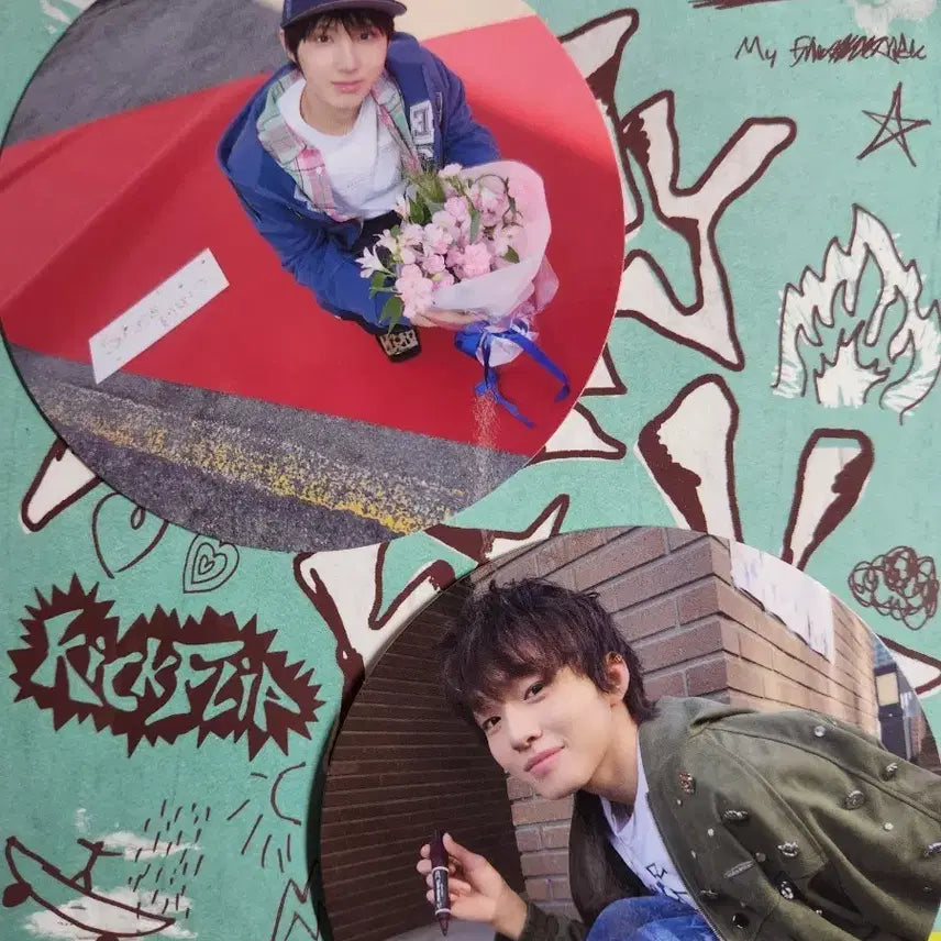 [BUNJANG] Kickflip Joo-wang Kiju Coaster Mini Poster / 킥플립 디지팩 주왕 케이주 코스터 미니포스터