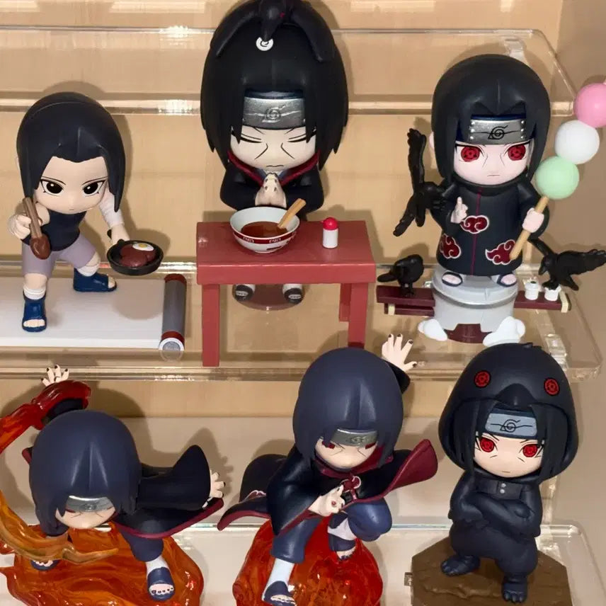 [BUNJANG] Naruto Itachi Figure Bundle Set / 나루토 이타치 피규어 6종 일괄