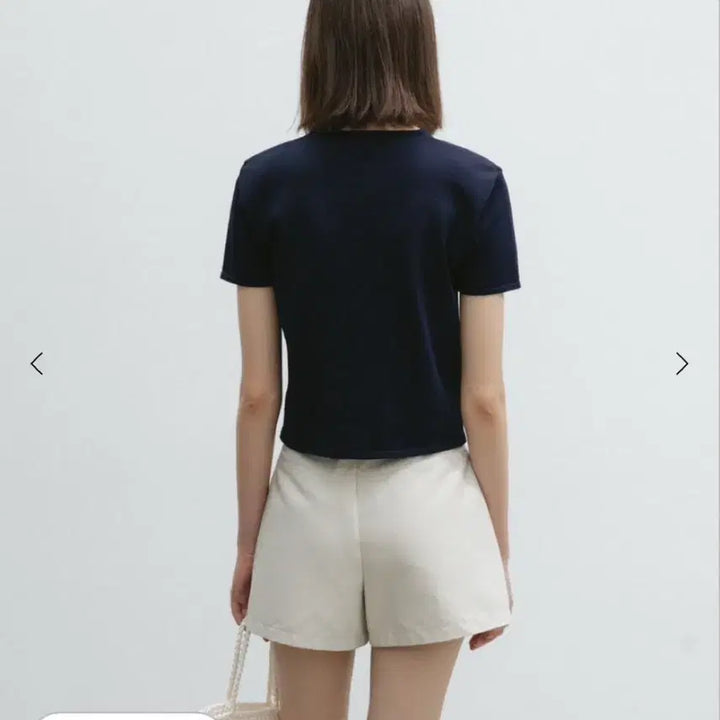 [BUNJANG] SIE Amber Half Sleeve Cardigan - Navy / 시에 SIE 엠버 하프 슬리브 가디건 M 네이비