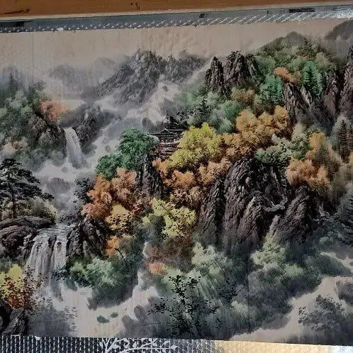 [BUNJANG] North Korean Landscape Painting Large Scale / 북한그림 산수화 대작