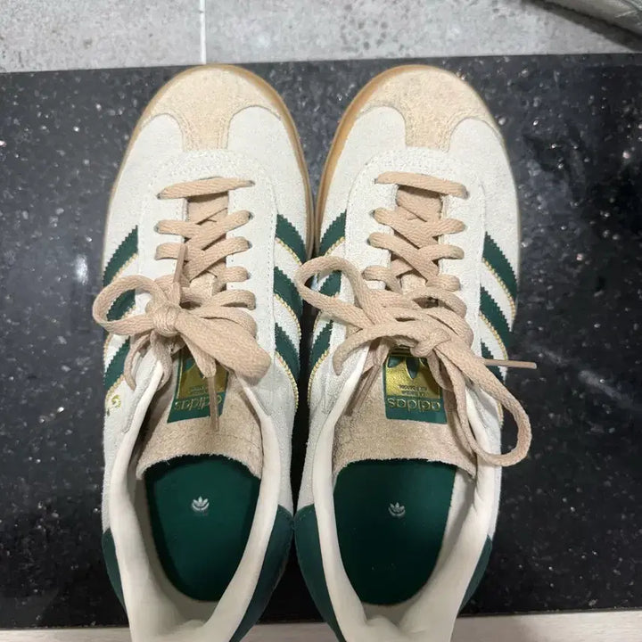 [SOLD OUT] 235) 아디다스 가젤 볼드 크림 화이트 컬리지에이트 그린