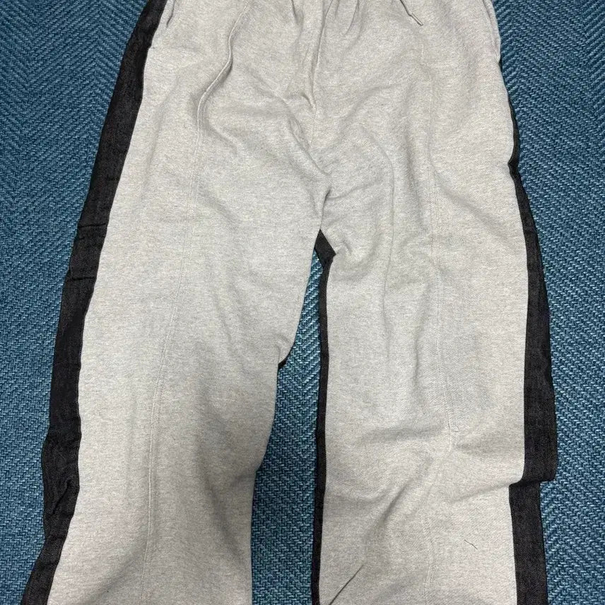 [BUNJANG] Cotton Front, Denim Back Wide Pants / 와이드 팬츠(앞코튼,뒷데님)