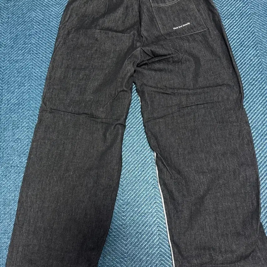 [BUNJANG] Cotton Front, Denim Back Wide Pants / 와이드 팬츠(앞코튼,뒷데님)