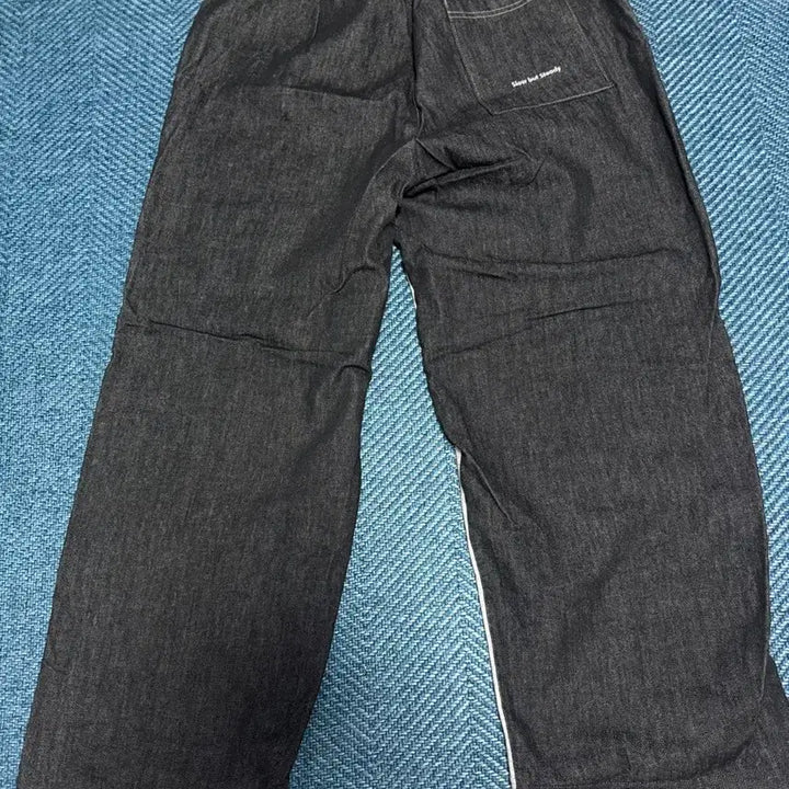 [BUNJANG] Cotton Front, Denim Back Wide Pants / 와이드 팬츠(앞코튼,뒷데님)