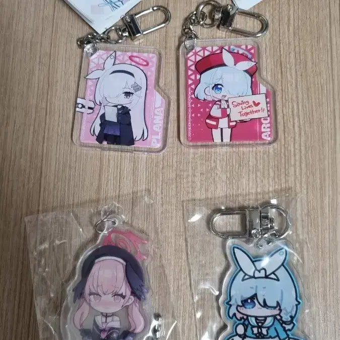 [SOLD OUT] 블루아카이브 4주년 키링/비공식 키링 팔아요