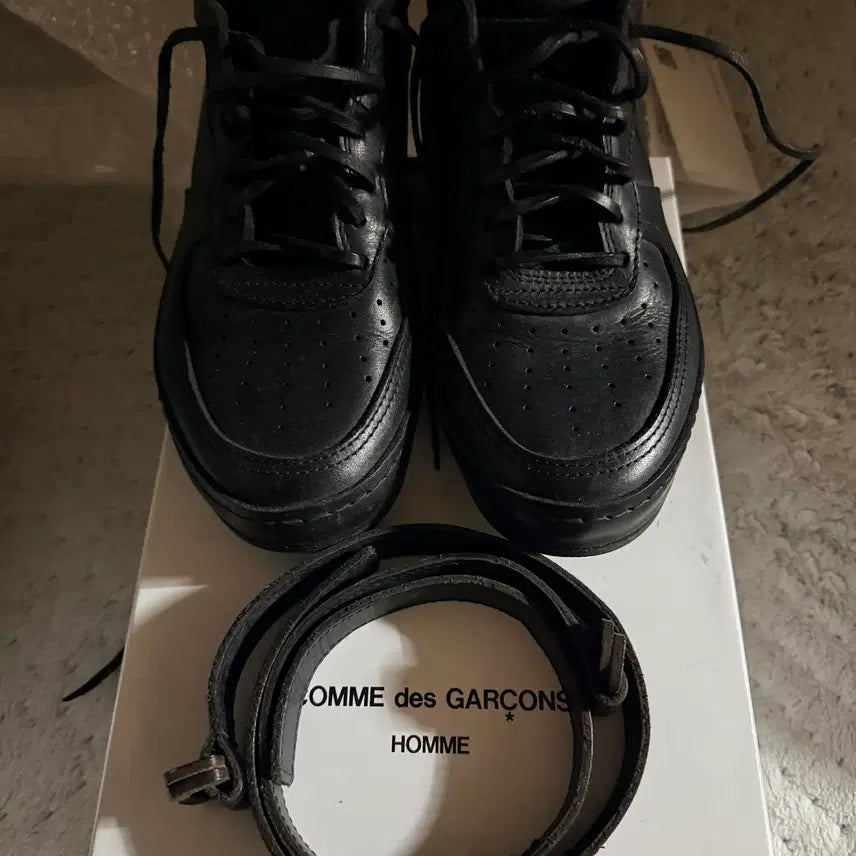 [BUNJANG] Hender Scheme mip-01 Black Leather Shoes / 핸더스킴 포스 mip-01 블랙