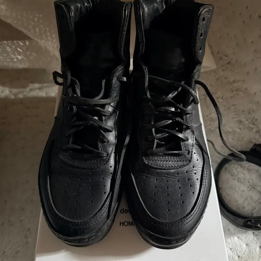 [BUNJANG] Hender Scheme mip-01 Black Leather Shoes / 핸더스킴 포스 mip-01 블랙