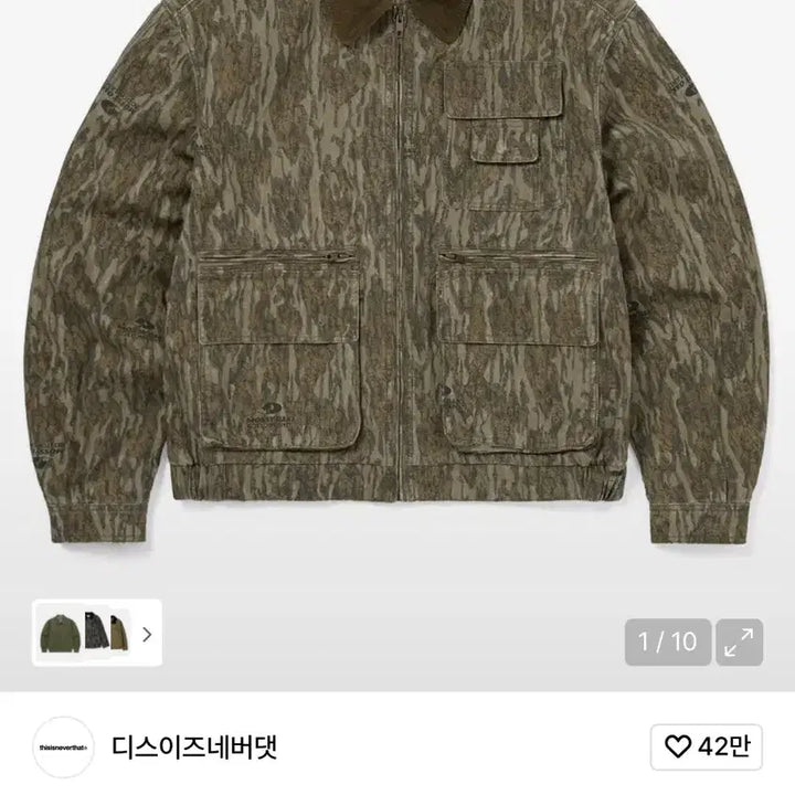 [SOLD OUT] 디스이즈네버댓 유틸리티 필드 자켓 카모 S