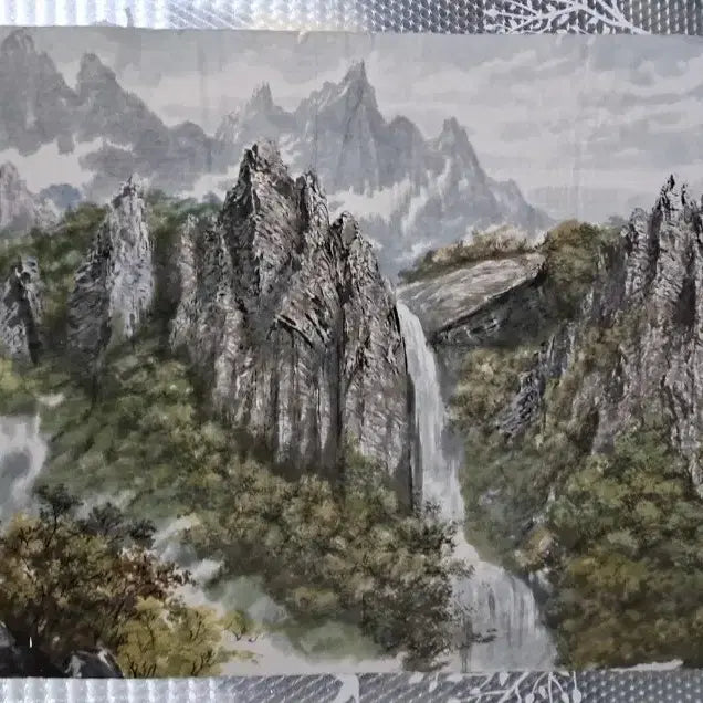 [BUNJANG] North Korean Landscape Painting / 북한그림 산수화 대작