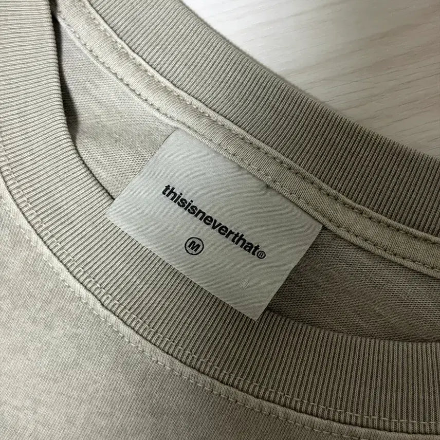 [SOLD OUT] 디스이즈네버댓 레이어드 롱슬리브 티 데저트 그레이 M