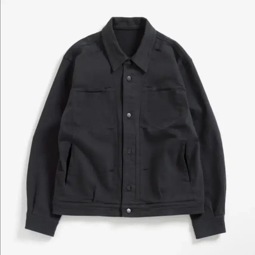 [BUNJANG] Hatching Room Reversed Trucker Jacket Washed Charcoal / 3) 해칭룸 리버스 트러커 자켓 워시드 차콜
