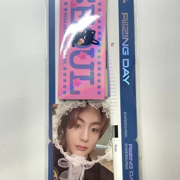 [BUNJANG] RIIZE Anton Photocard and Boarding Pass Set / 라이즈 앤톤 포카 보딩패스