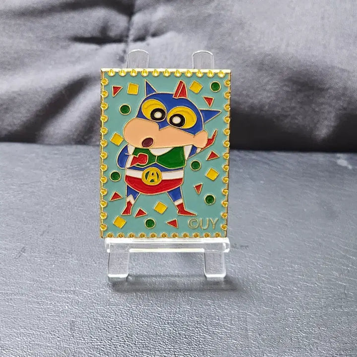 [BUNJANG] Crayon Shin-chan Action Masked Superman Shin-chan Acrylic Frame Figure / 짱구는못말려 액션가면 짱구 아크릴 액자 피규어