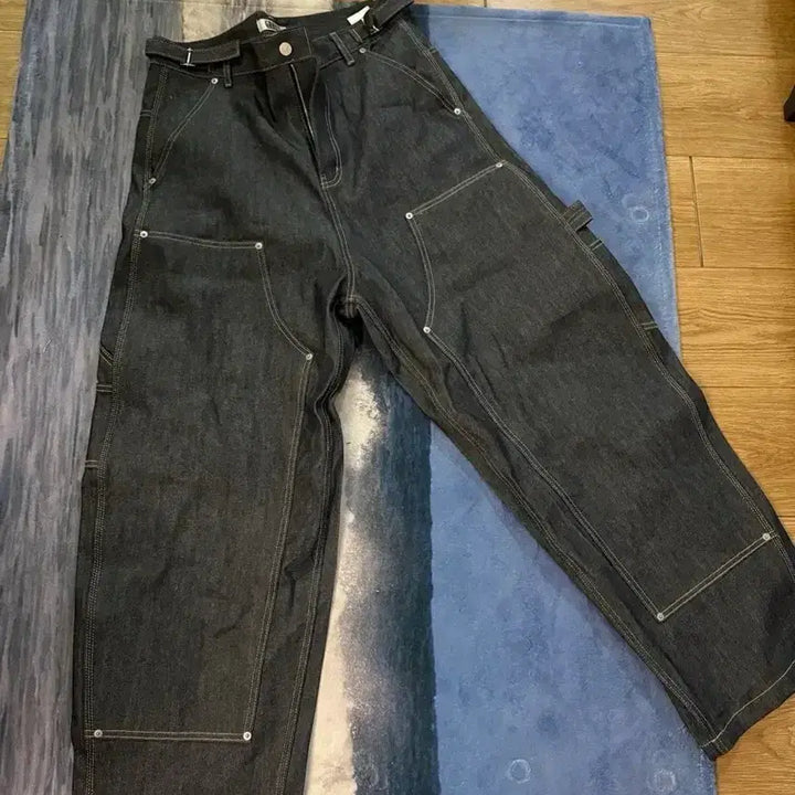 [BUNJANG] Coin Seoul Grails Carpenter Denim Pants / 코인서울 그레일즈 카펜터 데님 2 사이즈