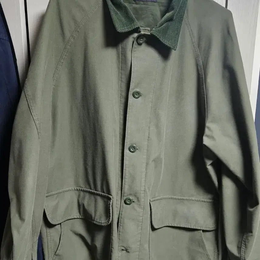 [BUNJANG] Uniqlo Work Jacket Olive 3XL / 유니클로 워크자켓 올리브 3xl