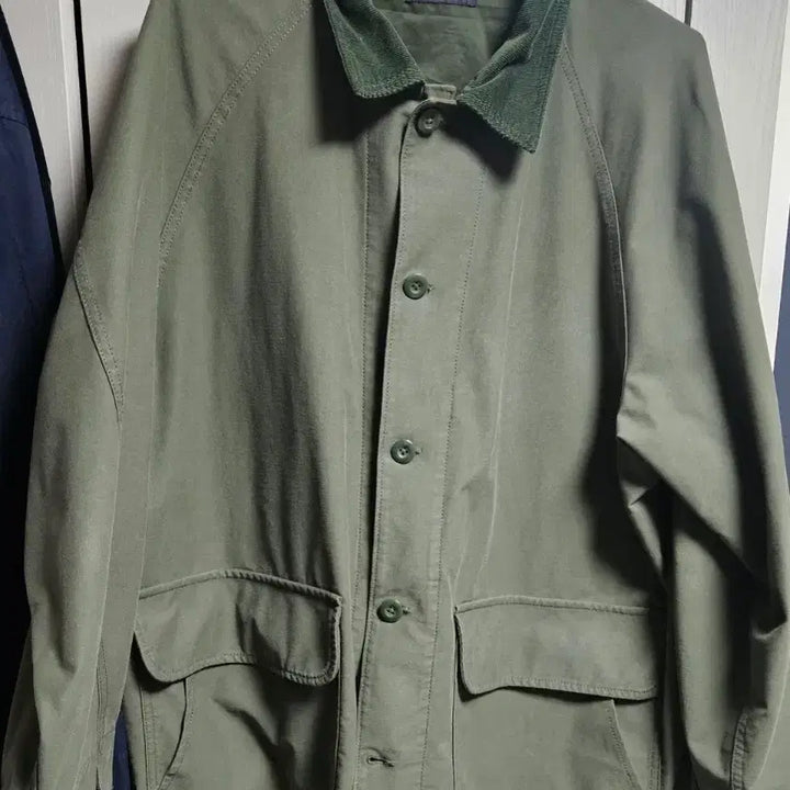 [BUNJANG] Uniqlo Work Jacket Olive 3XL / 유니클로 워크자켓 올리브 3xl