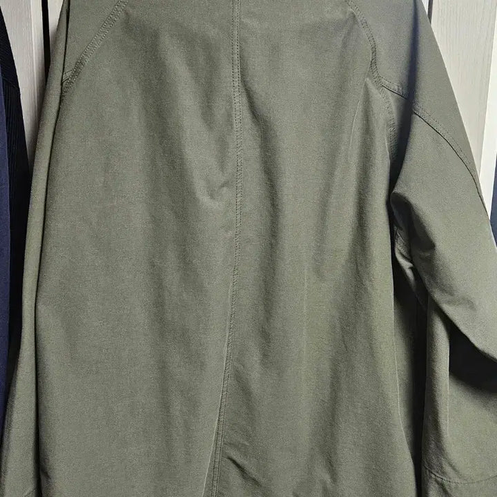 [BUNJANG] Uniqlo Work Jacket Olive 3XL / 유니클로 워크자켓 올리브 3xl