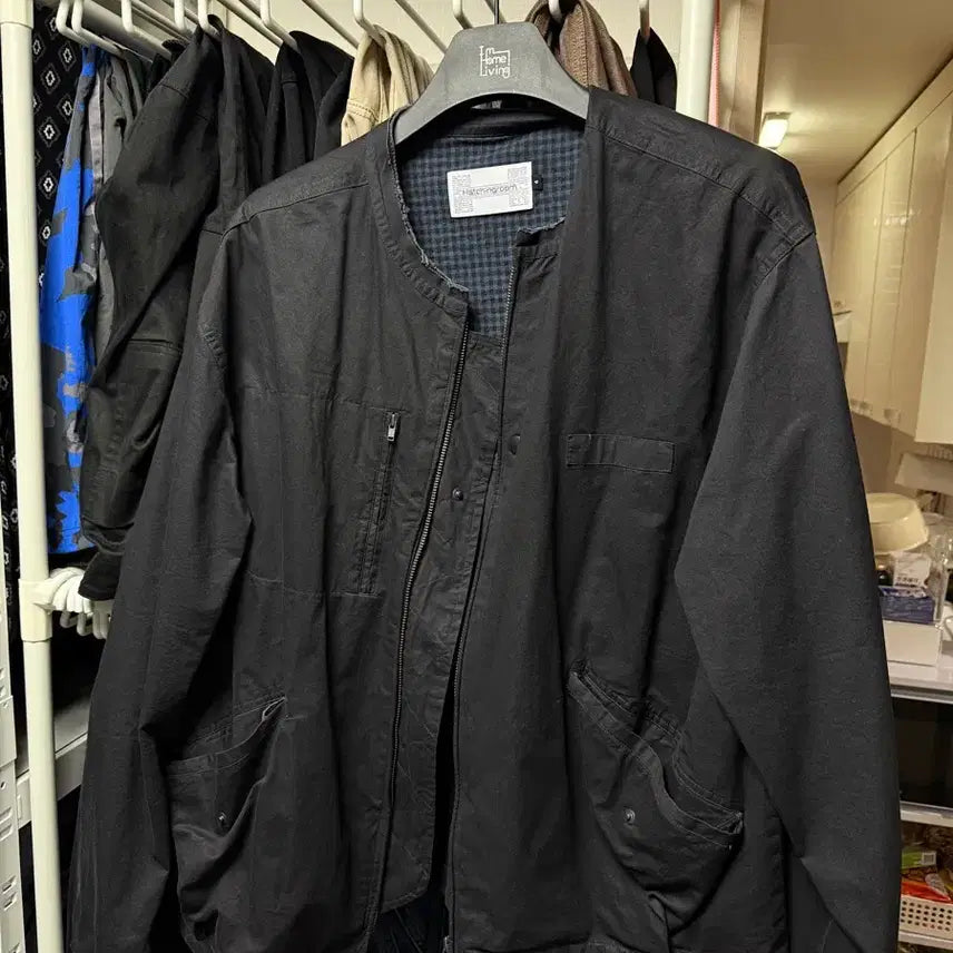 [BUNJANG] Hatching Room Flight Jacket Black / 해칭룸 플라이트 자켓 블랙 4 사이즈