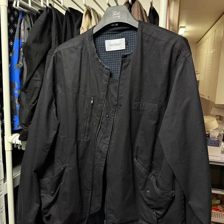 [BUNJANG] Hatching Room Flight Jacket Black / 해칭룸 플라이트 자켓 블랙 4 사이즈