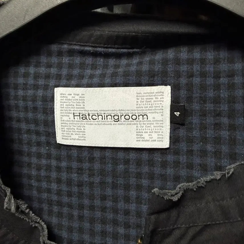 [BUNJANG] Hatching Room Flight Jacket Black / 해칭룸 플라이트 자켓 블랙 4 사이즈