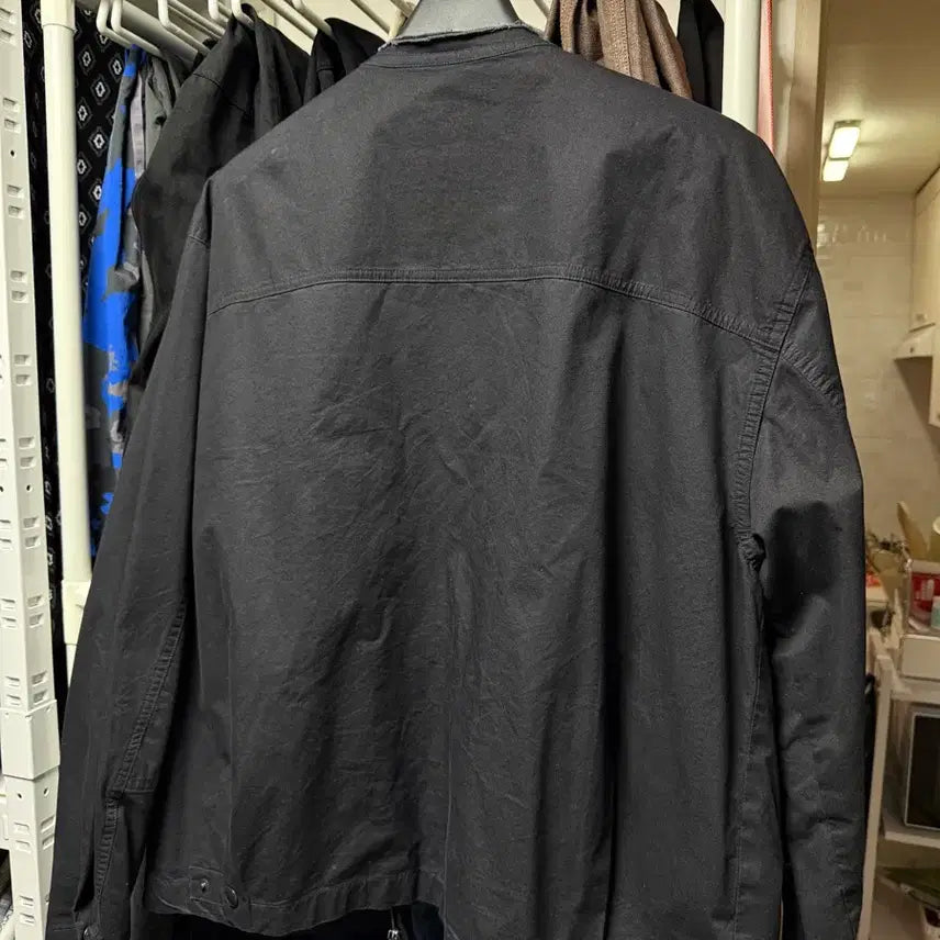[BUNJANG] Hatching Room Flight Jacket Black / 해칭룸 플라이트 자켓 블랙 4 사이즈