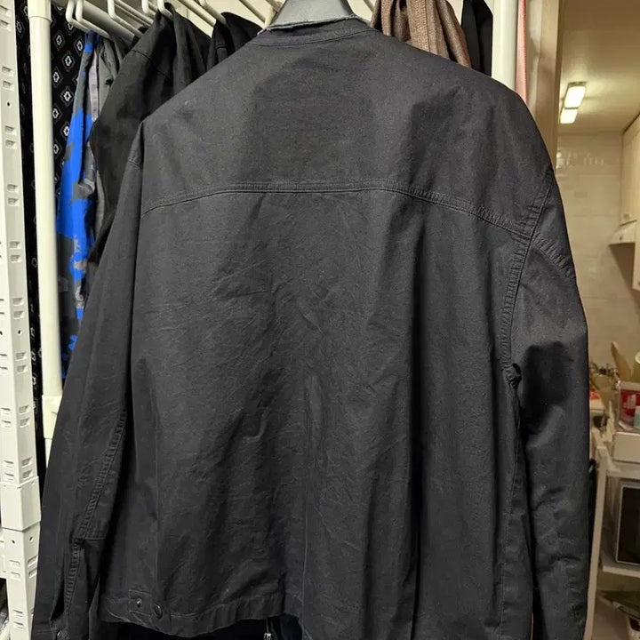 [BUNJANG] Hatching Room Flight Jacket Black / 해칭룸 플라이트 자켓 블랙 4 사이즈