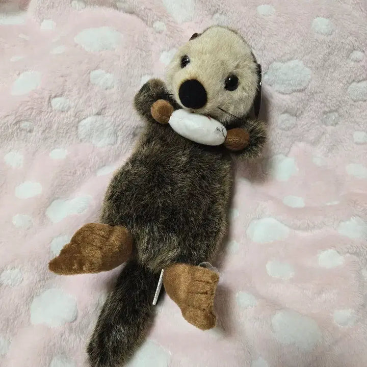 [BUNJANG] Kozni Sea Otter Vintage Plush Doll / 코즈니 해달 인형 고전 빈티지 인형