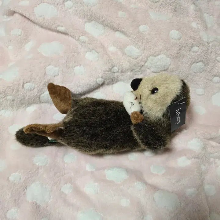 [BUNJANG] Kozni Sea Otter Vintage Plush Doll / 코즈니 해달 인형 고전 빈티지 인형