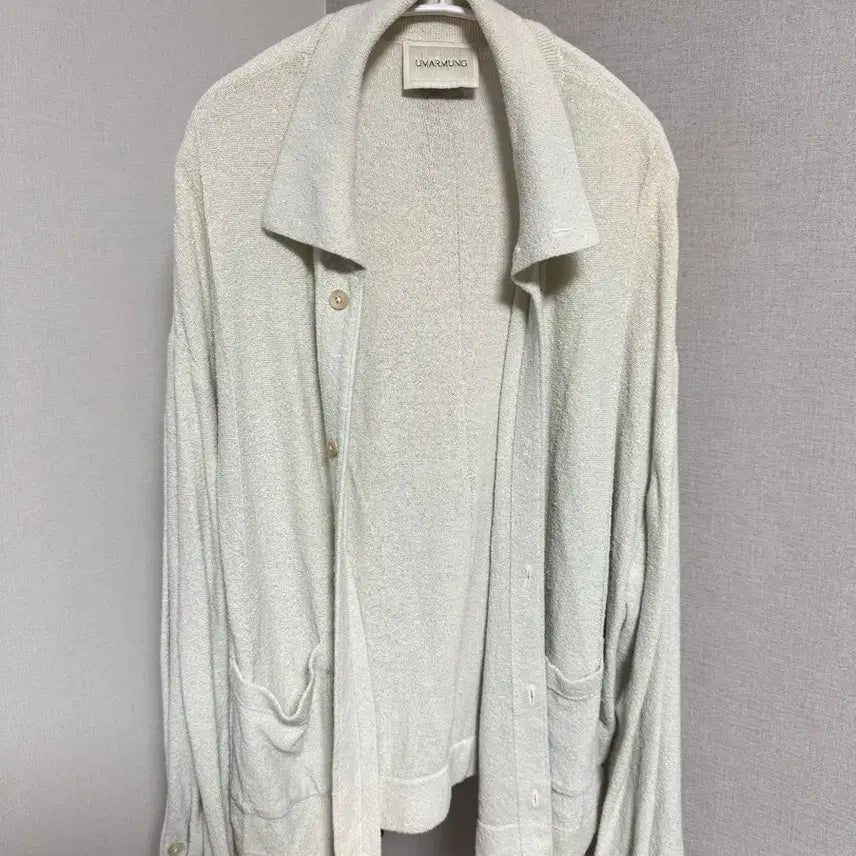 [SOLD OUT] UMARMUNG 아이보리 린넨 셔츠