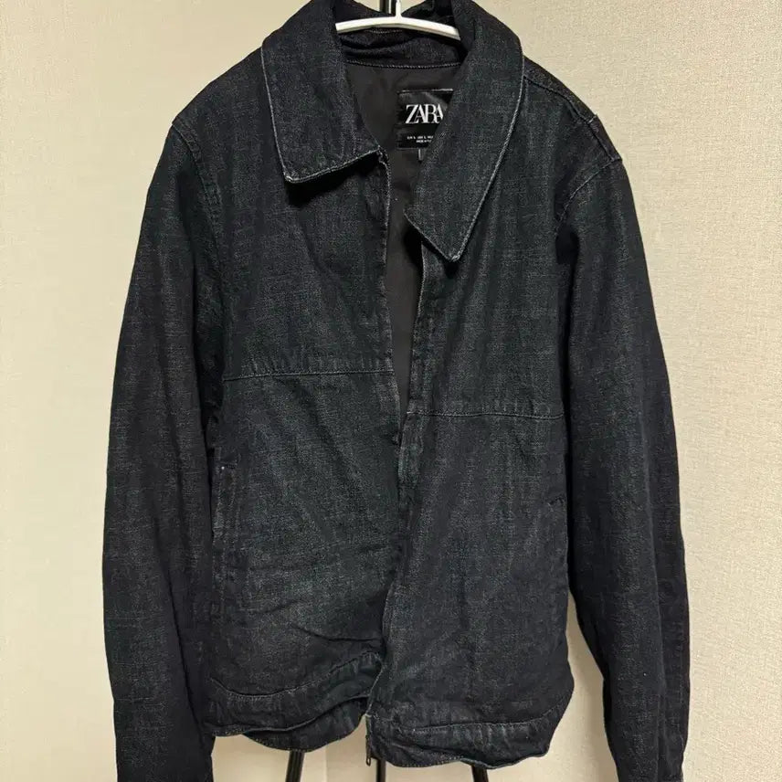 [BUNJANG] ZARA Black Denim Jacket / 자라 블랙 데님 자켓