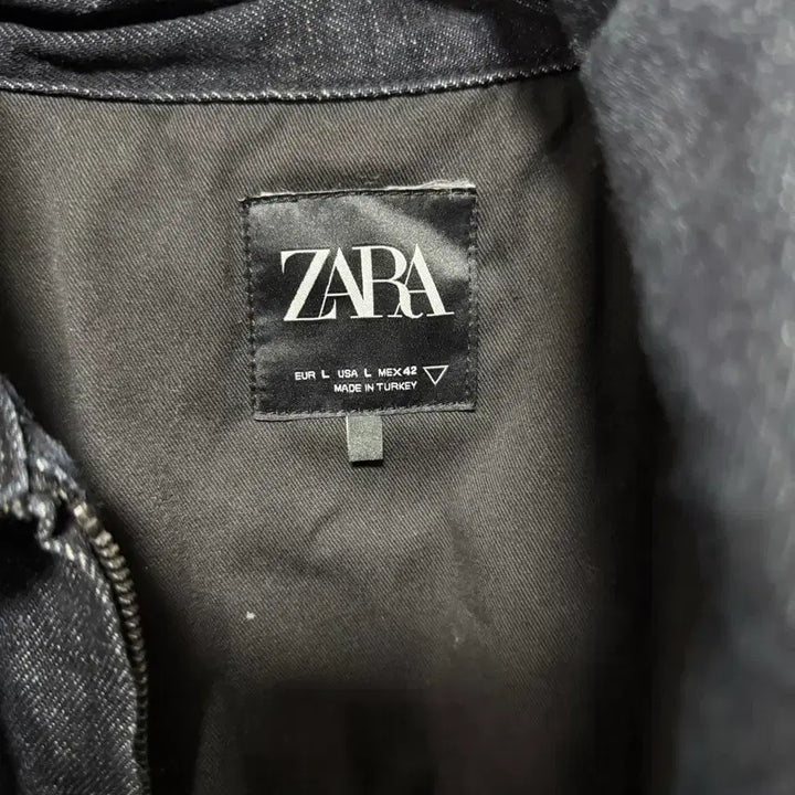 [BUNJANG] ZARA Black Denim Jacket / 자라 블랙 데님 자켓