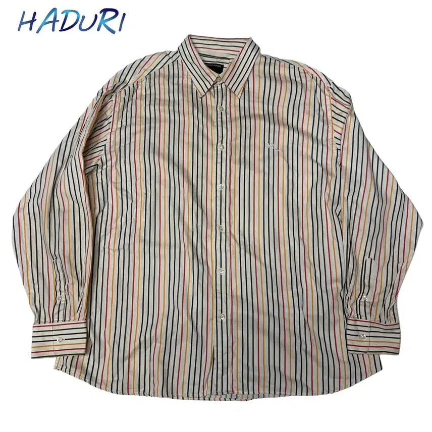 [BUNJANG] Rocawear Striped Shirt / Rocawear 90s 스트라이프셔츠 XXXL