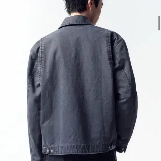 [BUNJANG] In Silence Duck Cotton Crop Work Jacket / 26SS 새상품 인사일런스 덕코튼 크롭 워크자켓