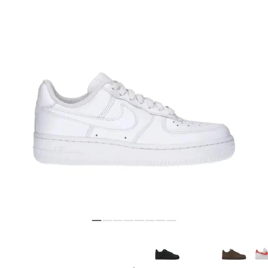 [BUNJANG] Nike Air Force 1 All White Sneakers (235) / 나이키 에어포스1 올백 235