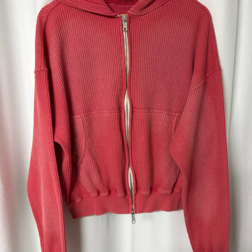 [BUNJANG] 999 Archive Waffle Hooded Zip-Up / 999 아카이브 와플 후드 집업 3사이즈