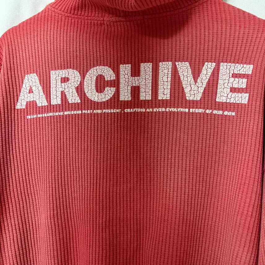 [BUNJANG] 999 Archive Waffle Hooded Zip-Up / 999 아카이브 와플 후드 집업 3사이즈