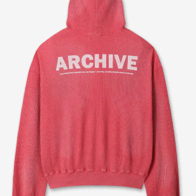 [BUNJANG] 999 Archive Waffle Hooded Zip-Up / 999 아카이브 와플 후드 집업 3사이즈