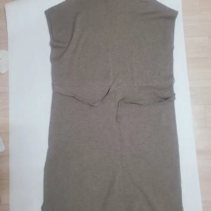 [BUNJANG] Brown Turtleneck Knit Dress / 브라운 목폴라 니트 원피스