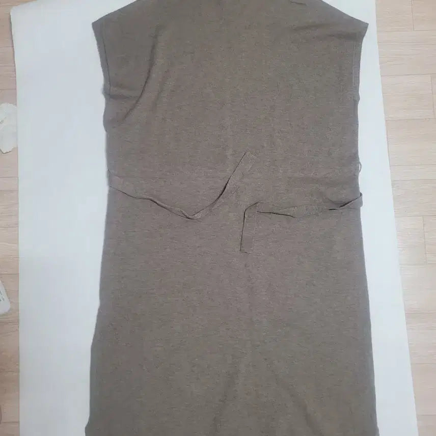 [BUNJANG] Brown Turtleneck Knit Dress / 브라운 목폴라 니트 원피스