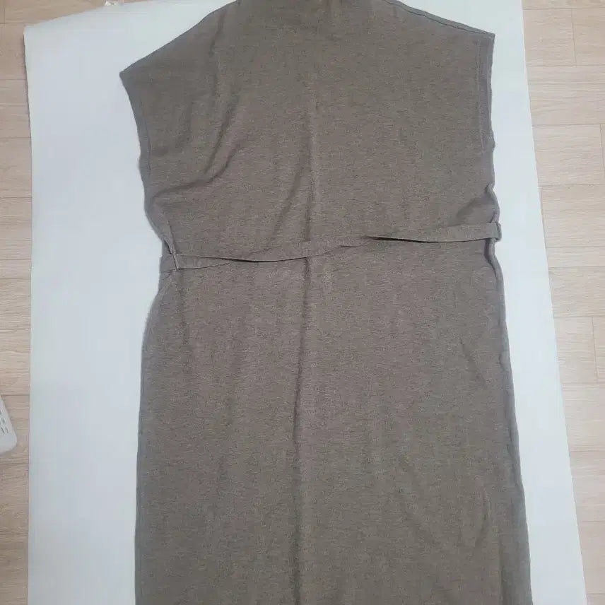 [BUNJANG] Brown Turtleneck Knit Dress / 브라운 목폴라 니트 원피스